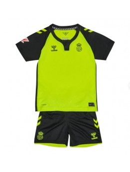 Real Betis Auswärts Trikotsatz für Kinder 2024-25 Kurzarm (+ Kurze Hosen)